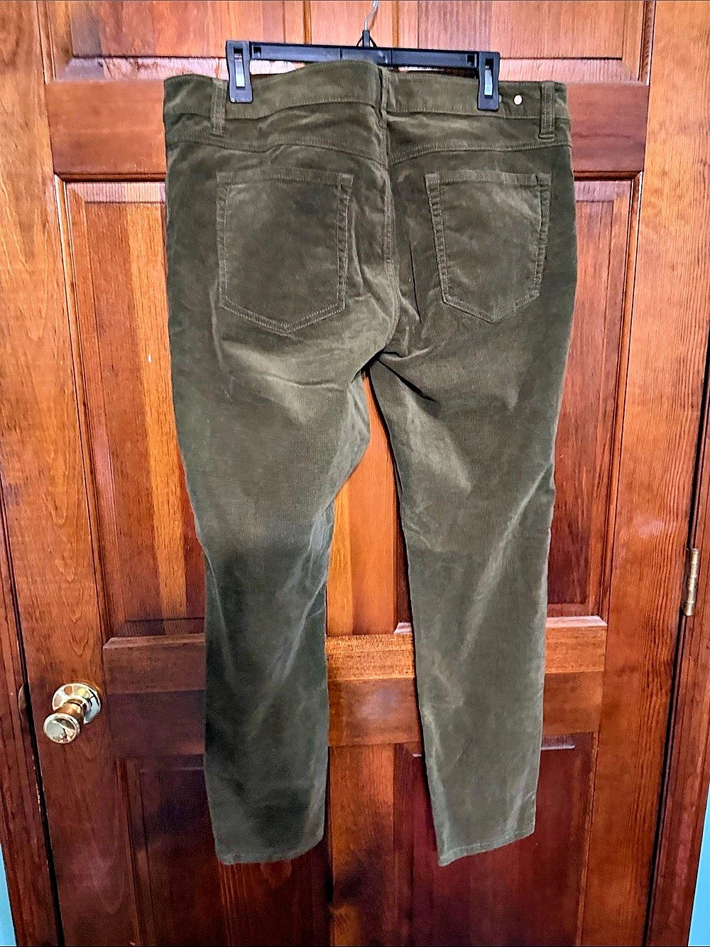 Gabi Jeans Olive Skinny Jeans Waist 16 - Picture 2 of 4